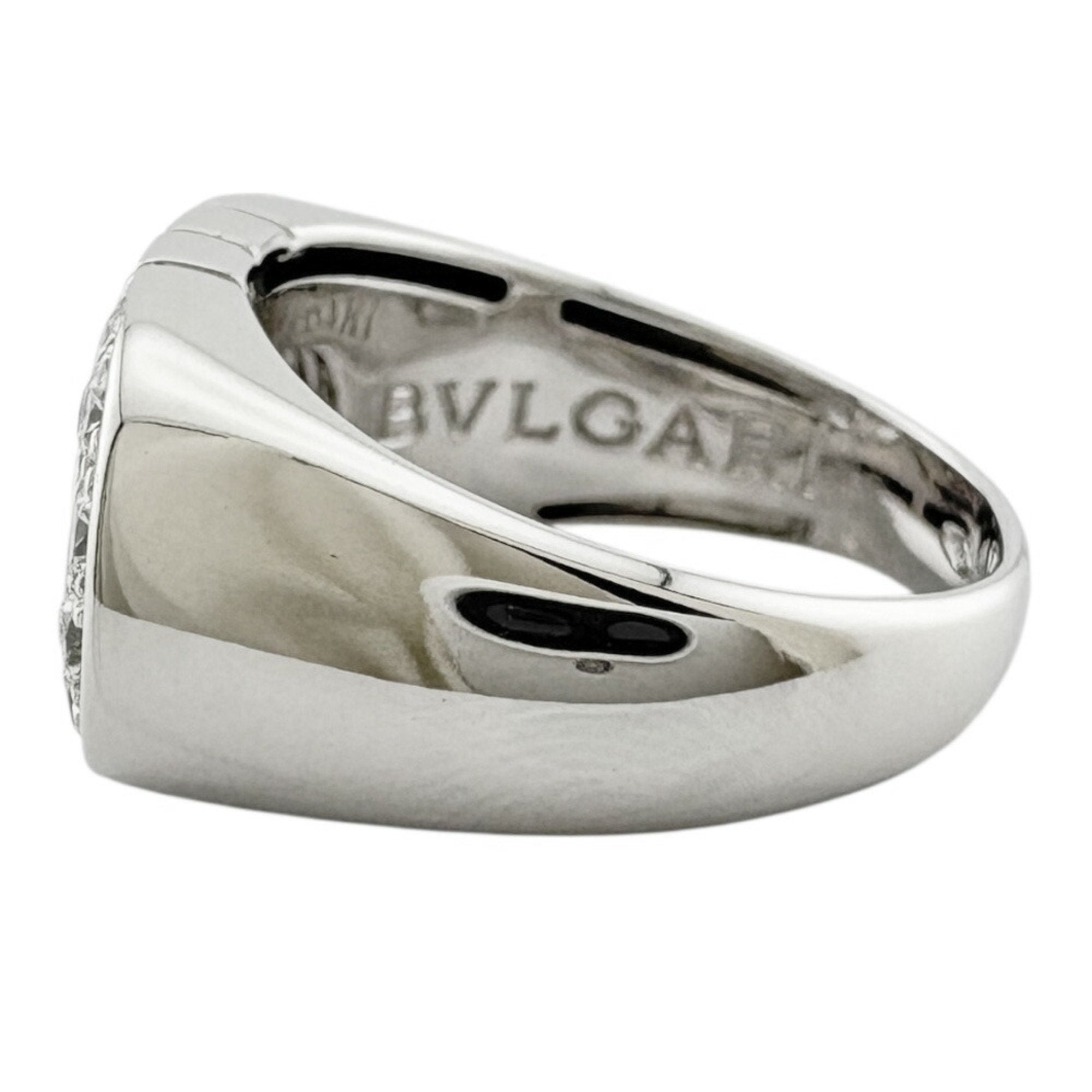 Parentesi Band Ring 18K Yellow Gold with Diamond