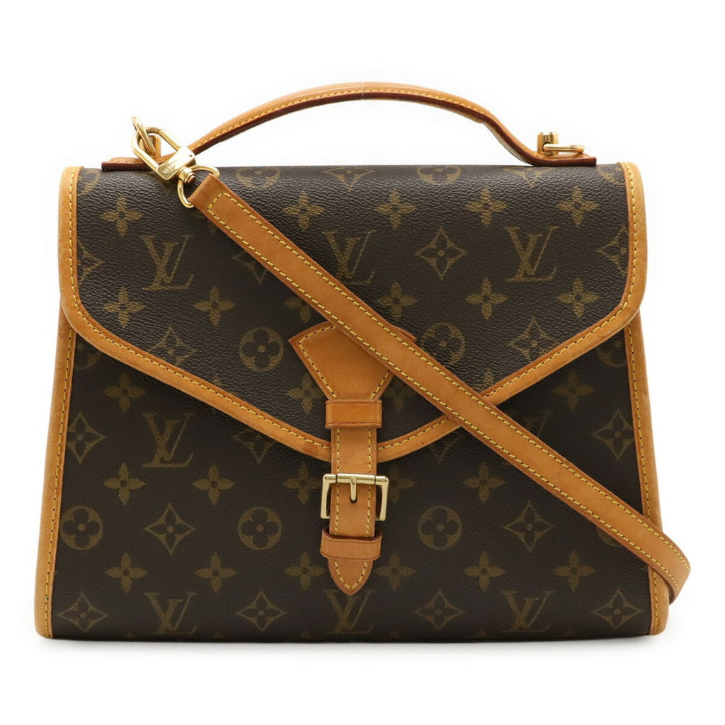 Beverly Briefcase Monogram Canvas PM