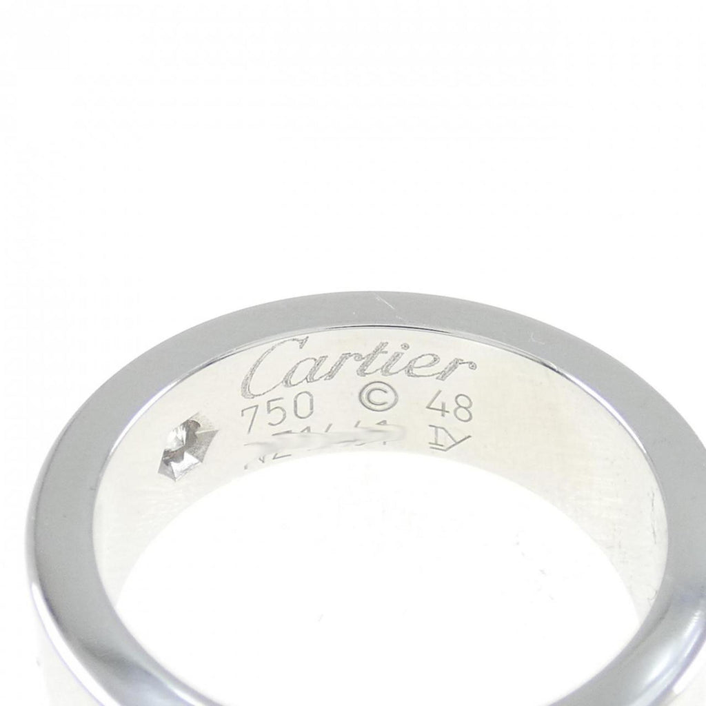 Love Ring 18K White Gold and Diamond