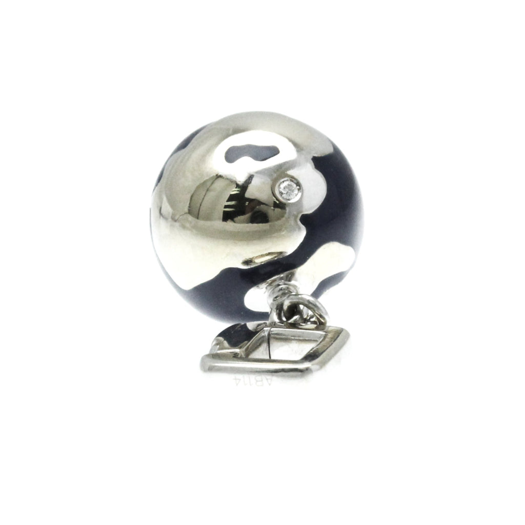 Pendant Necklace 18K White Gold and Diamond