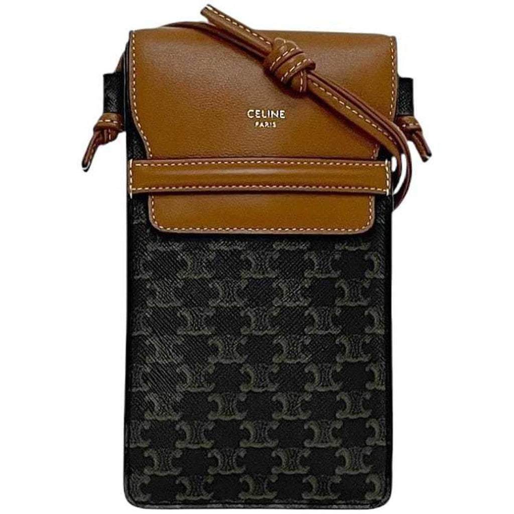 Messenger Bag Triomphe Coated Canvas Medium