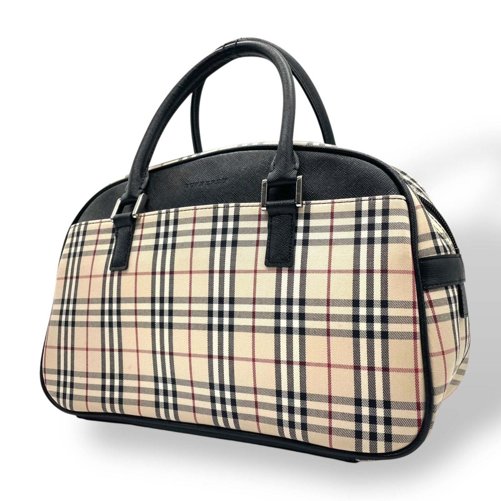 Convertible Duffle Bag Haymarket Coated Canvas Medium