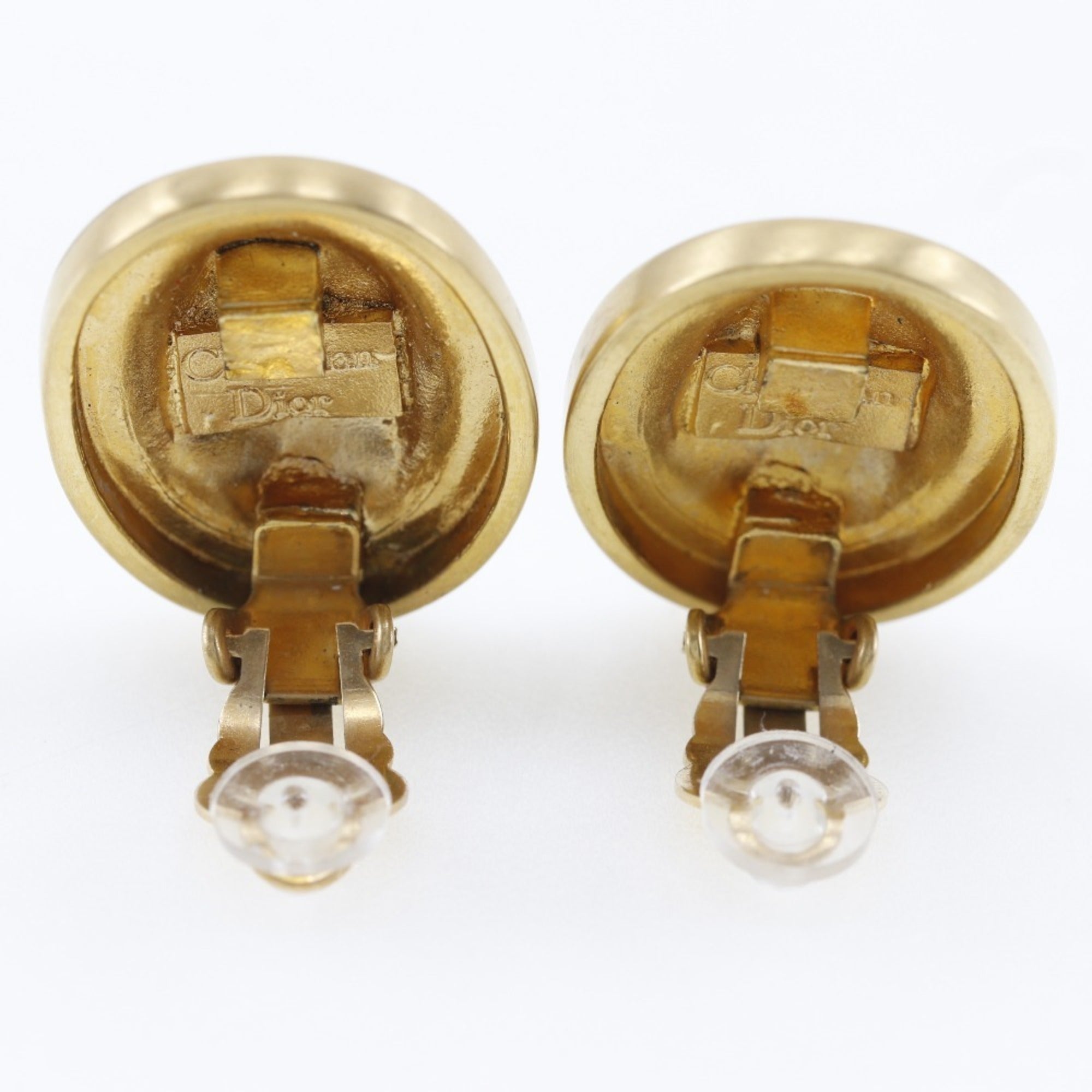 Earrings Gold-Tone Metal
