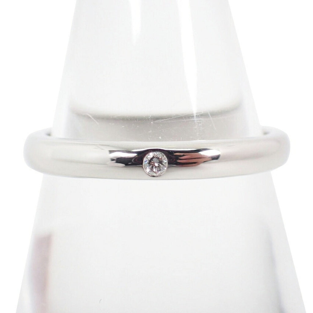 Stacking Band Ring Platinum with Diamond