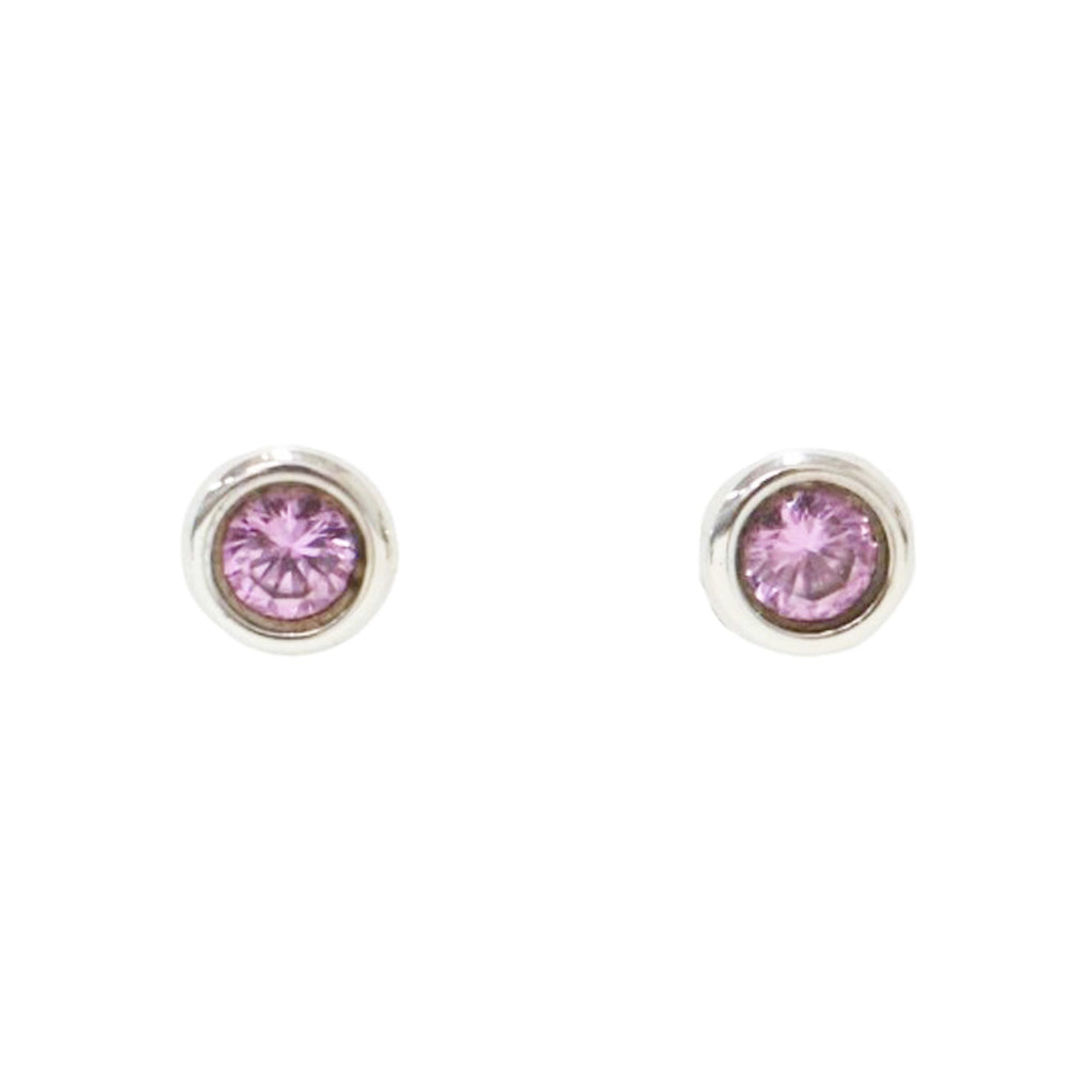 Elsa Peretti Earrings Sterling Silver 5mm Sterling Silver