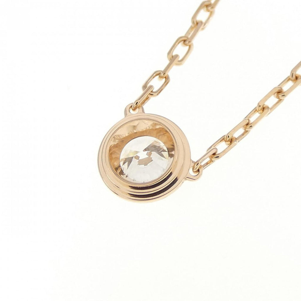 Pendant Necklace 18K Rose Gold Large with Diamond