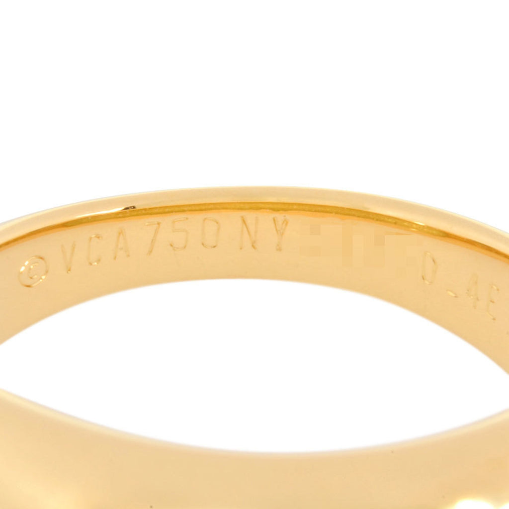 Alhambra Ring 18K Yellow Gold and Mother of Pearl