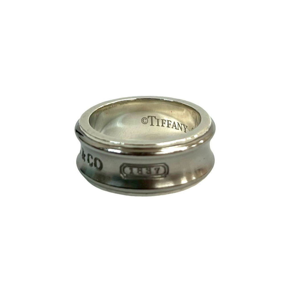 1837 Narrow Ring Sterling Silver and Titanium