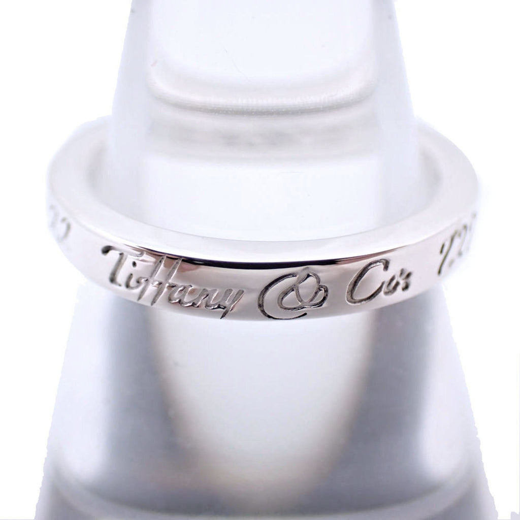 Notes Narrow Ring Sterling Silver