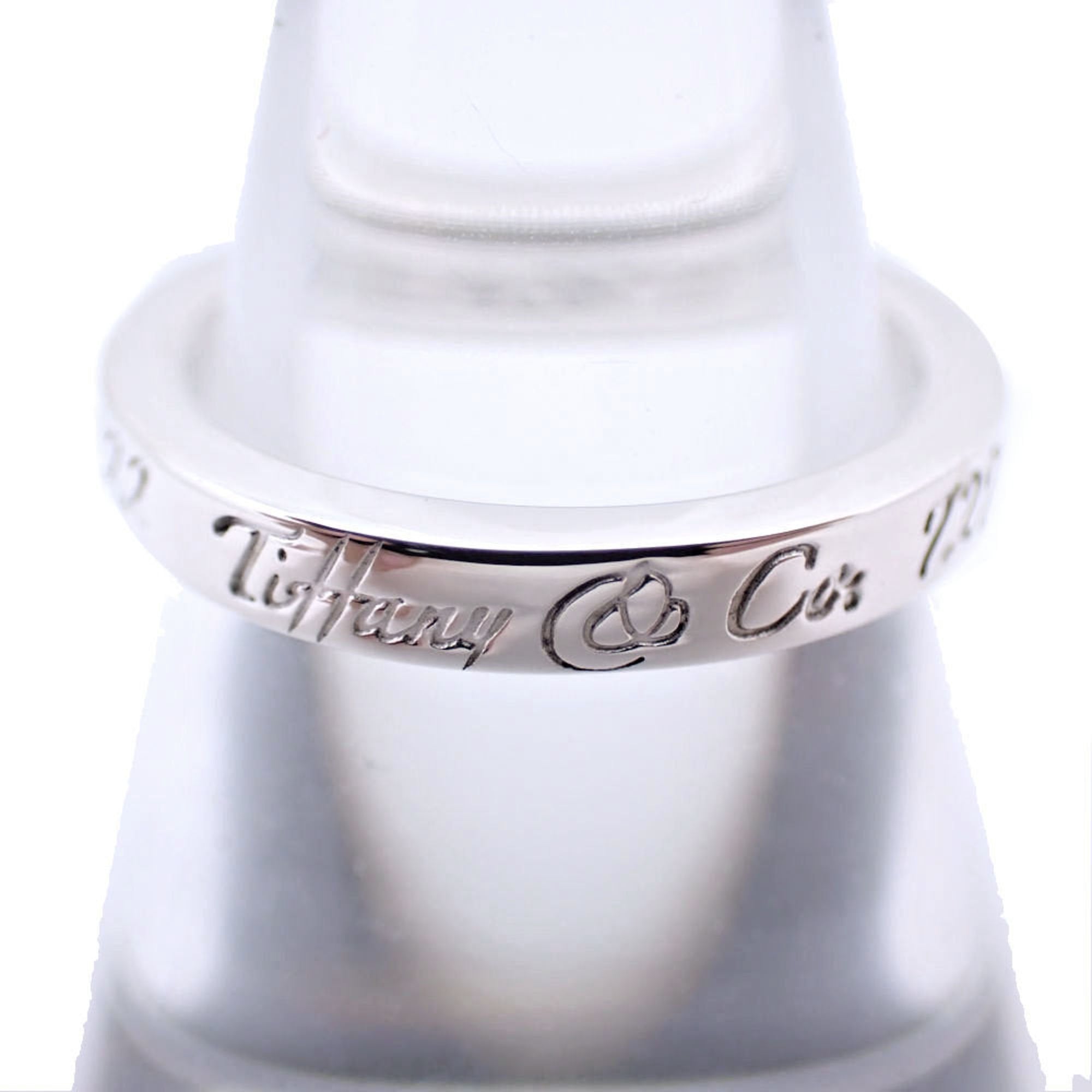 Notes Narrow Ring Sterling Silver