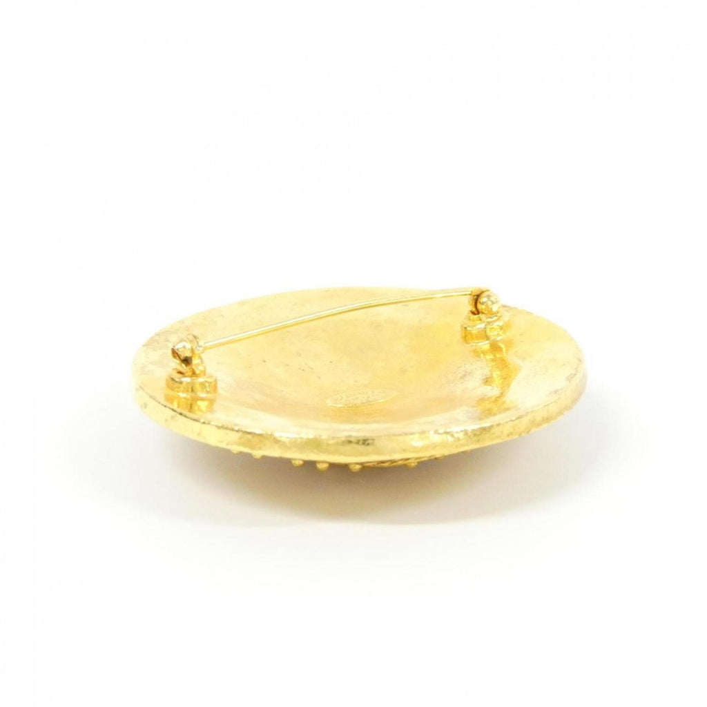 Brooch Gold-Tone Metal