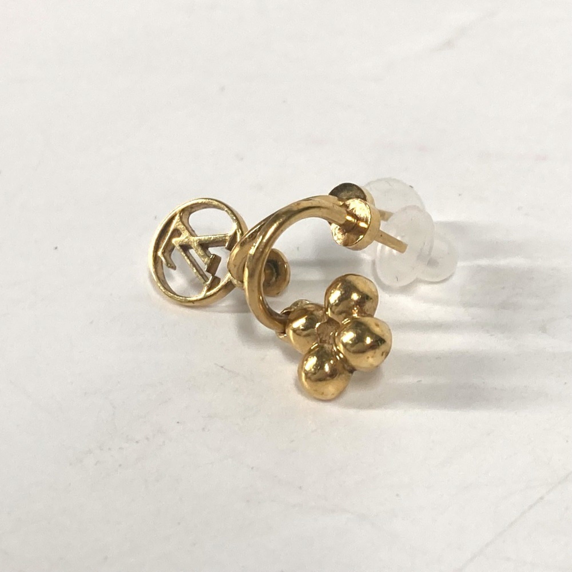 Earrings Gold-Tone Metal