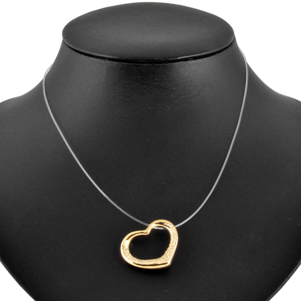 Elsa Peretti Pendant Necklace 18K Yellow Gold 24mm