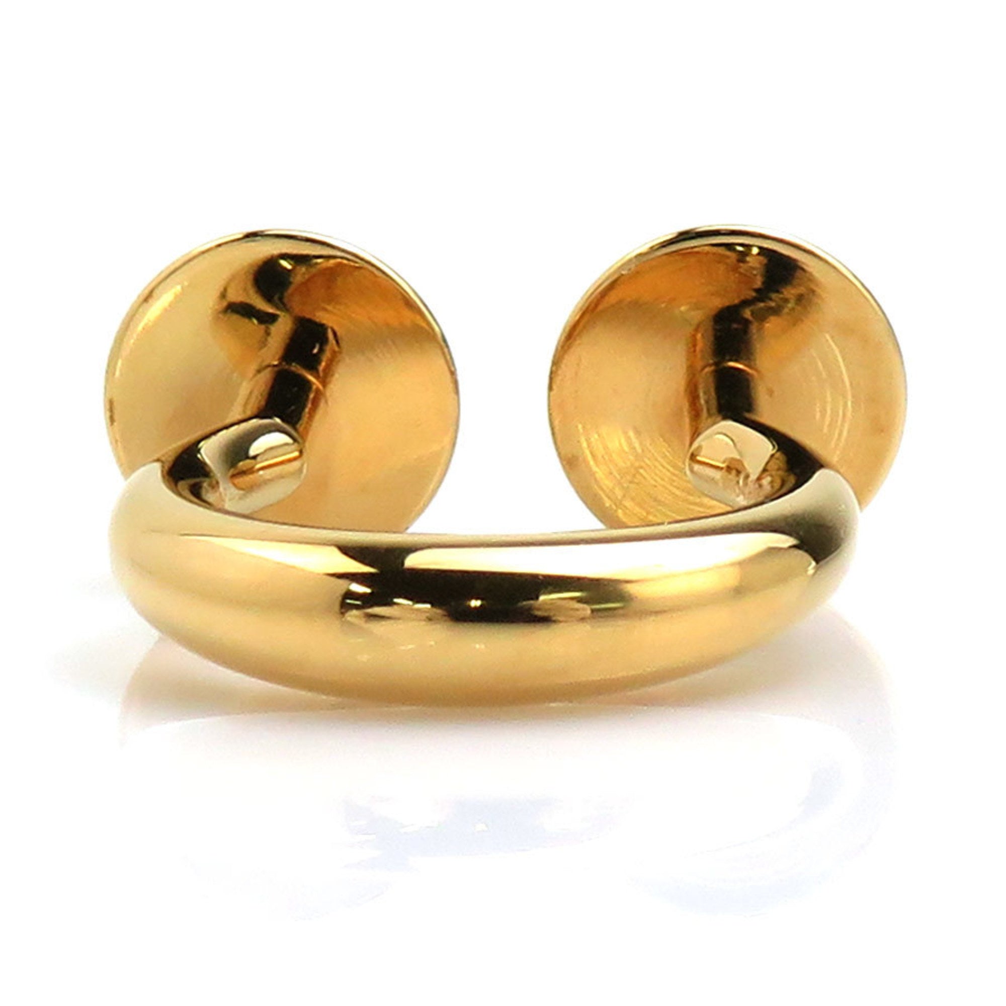 Berg Stud Band Ring Metal Gold