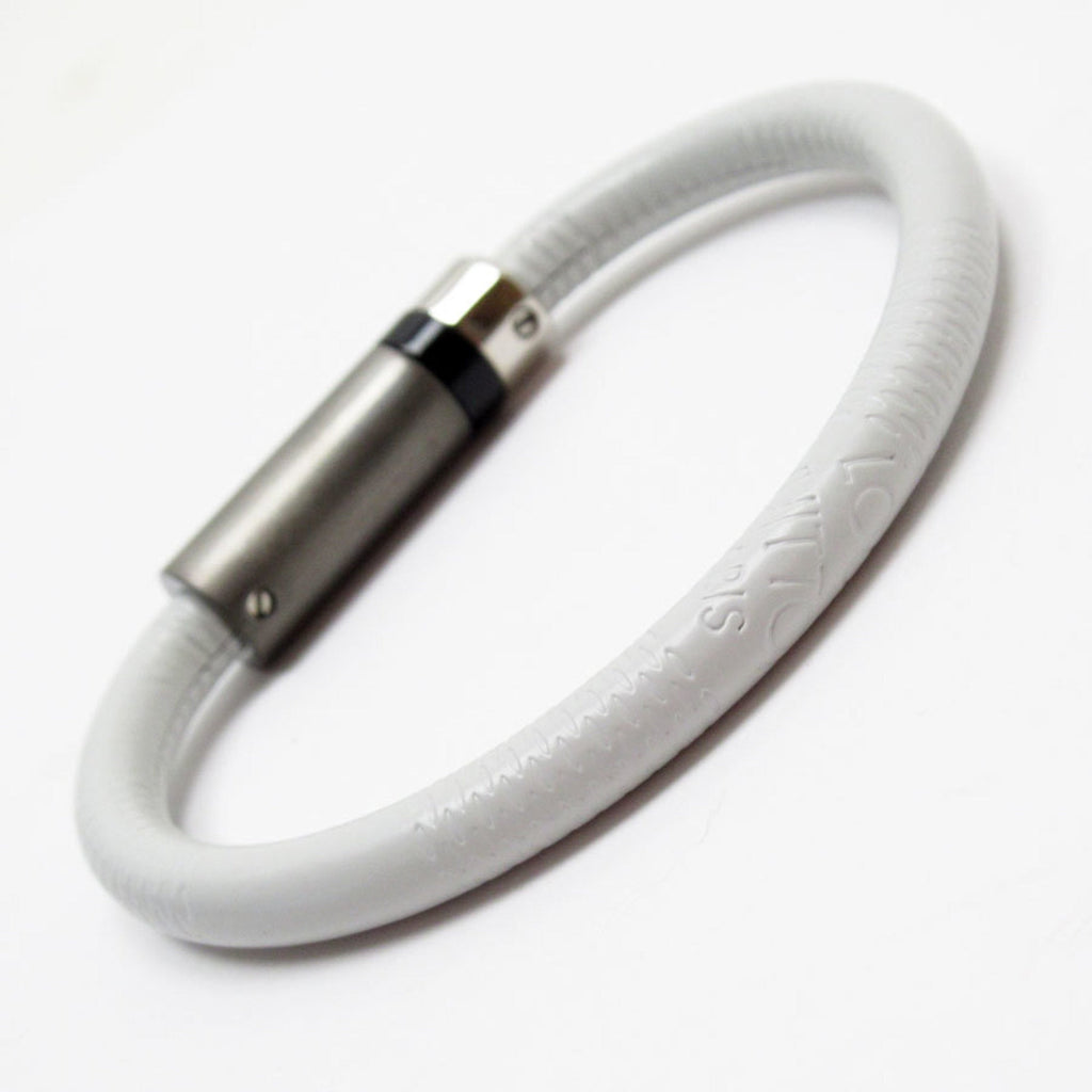 Bracelet Leather Light Gray