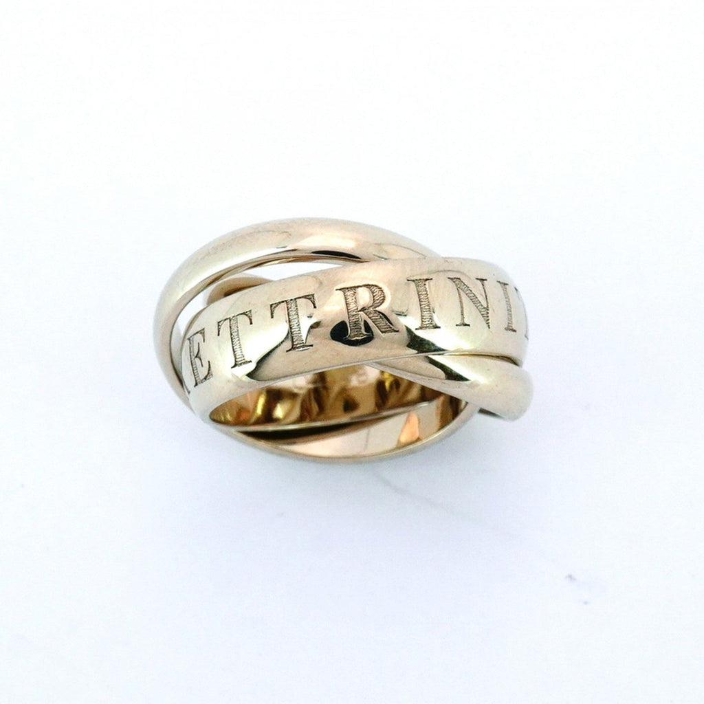 Trinity Ring 18K White Gold