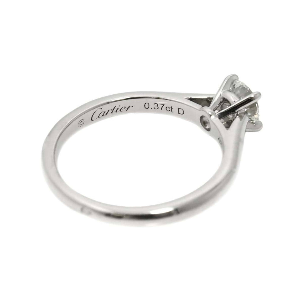 Solitaire Ring Platinum with Diamond