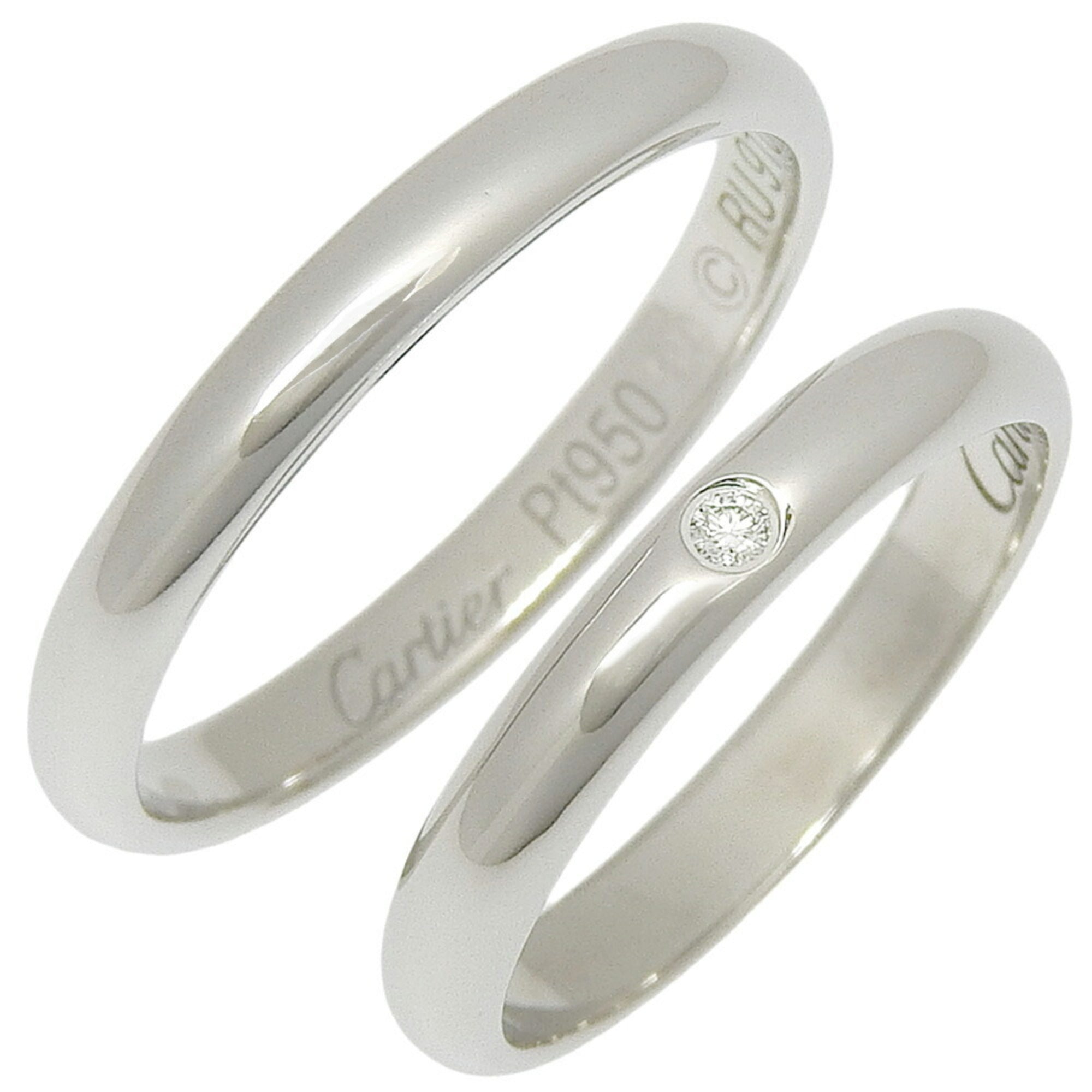 Ring Platinum With Diamond
