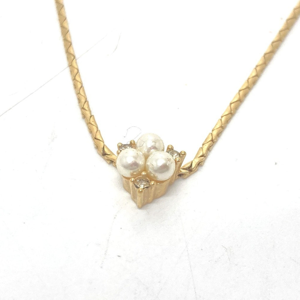 Pendant Necklace Metal Gold