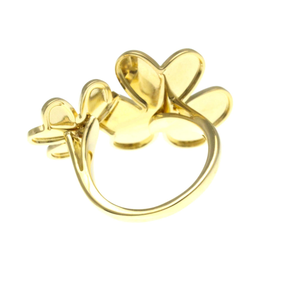 Band Ring 18K Yellow Gold with Diamond