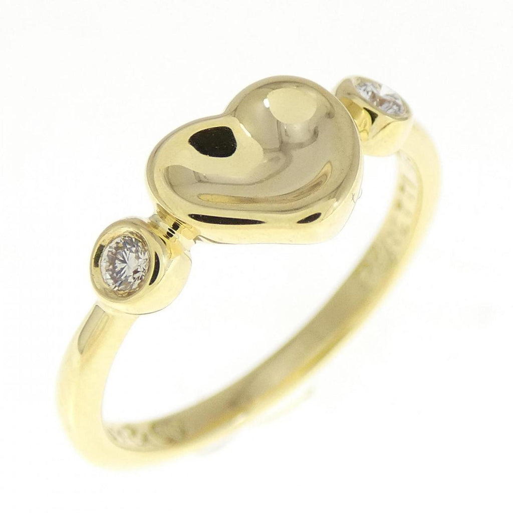 Heart Ring with Diamond Yellow