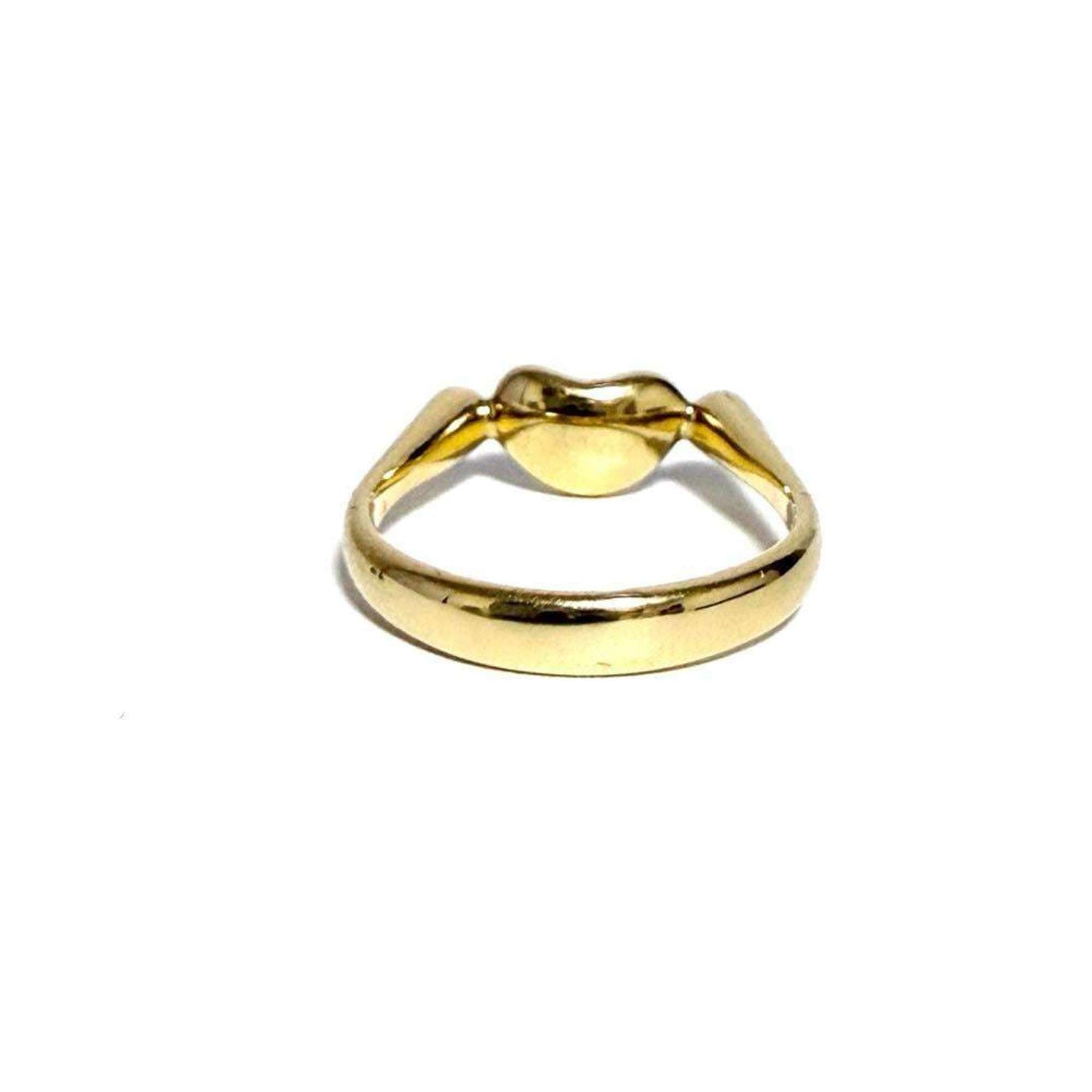 Bean Ring 18K Yellow Gold