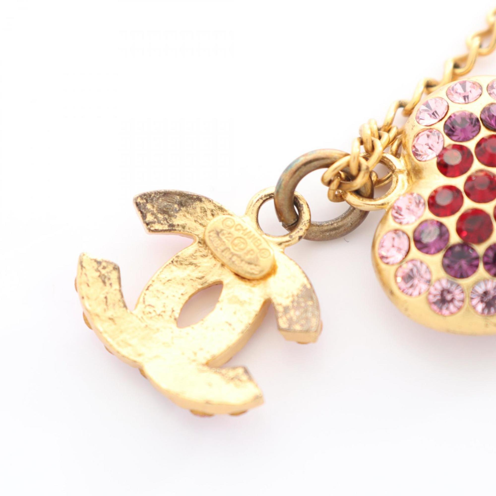 CC Logo Pendant Necklace Metal