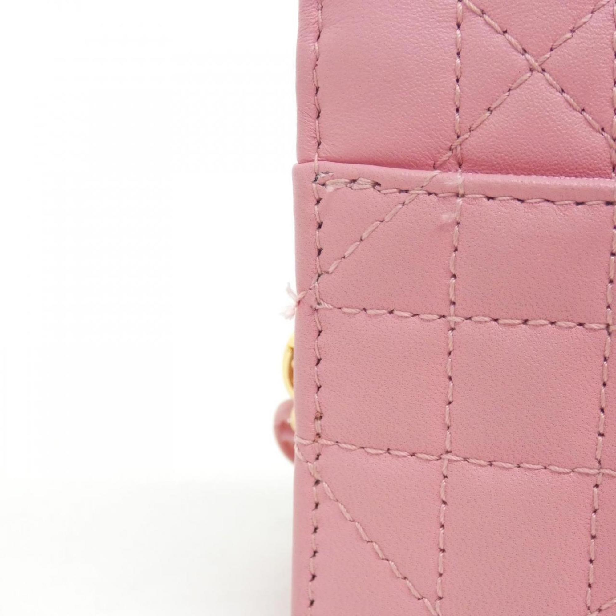 Miss Caro Flap Bag Cannage Quilt Calfskin Mini