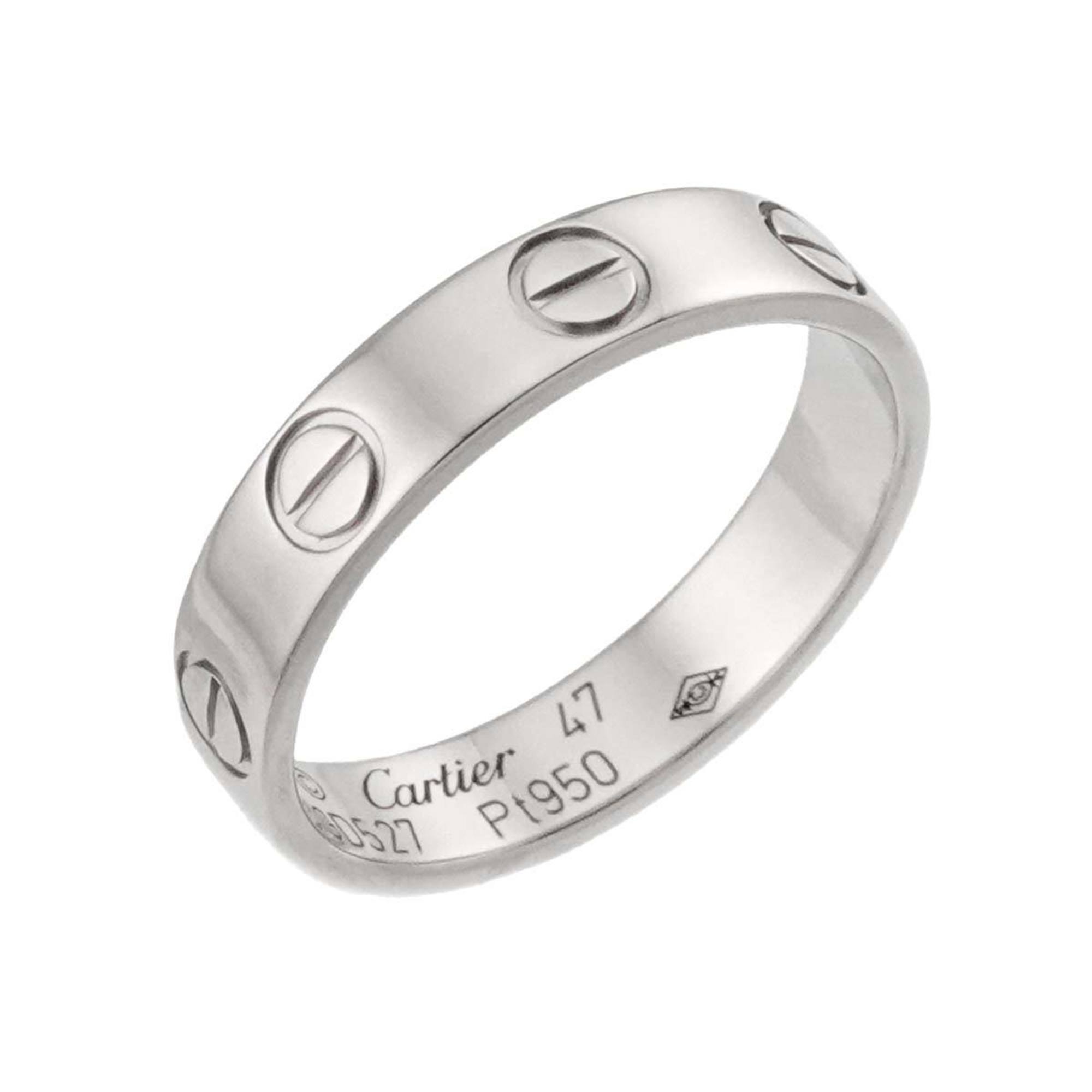 Love Ring Platinum Mini