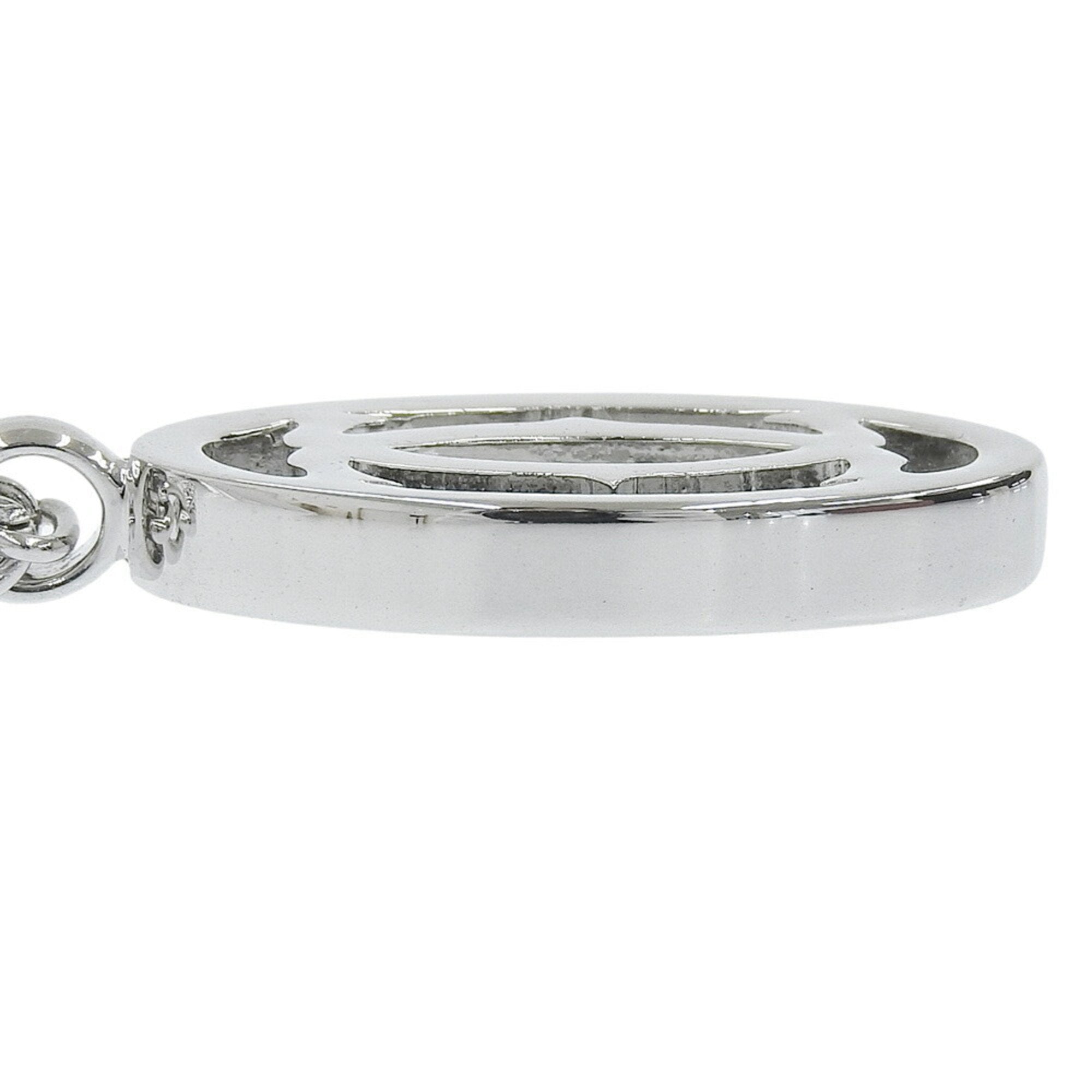 Key Ring Charm Metal Silver