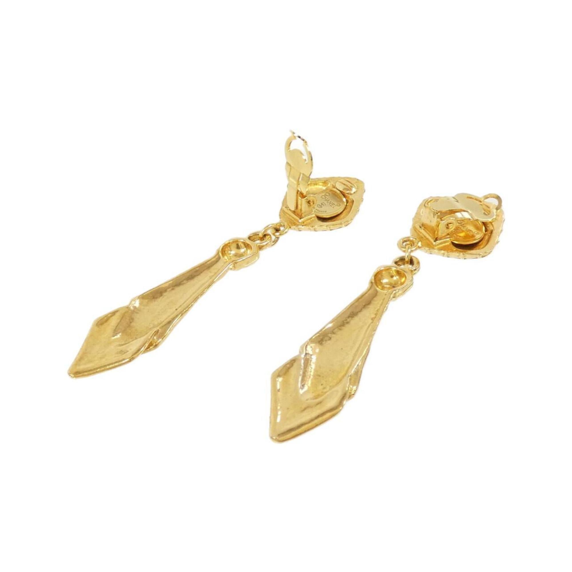 Earrings Gold-Tone Metal