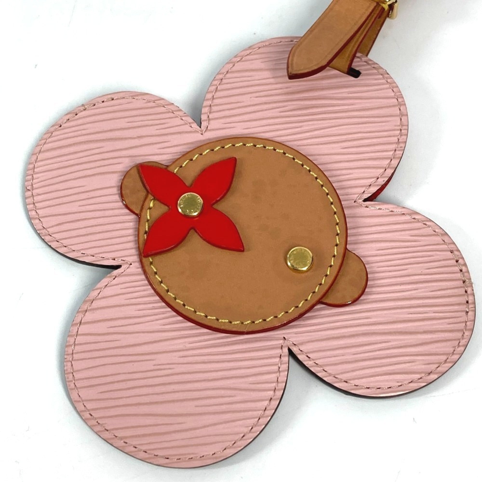 Charm Epi Leather Pink Handbag Charm