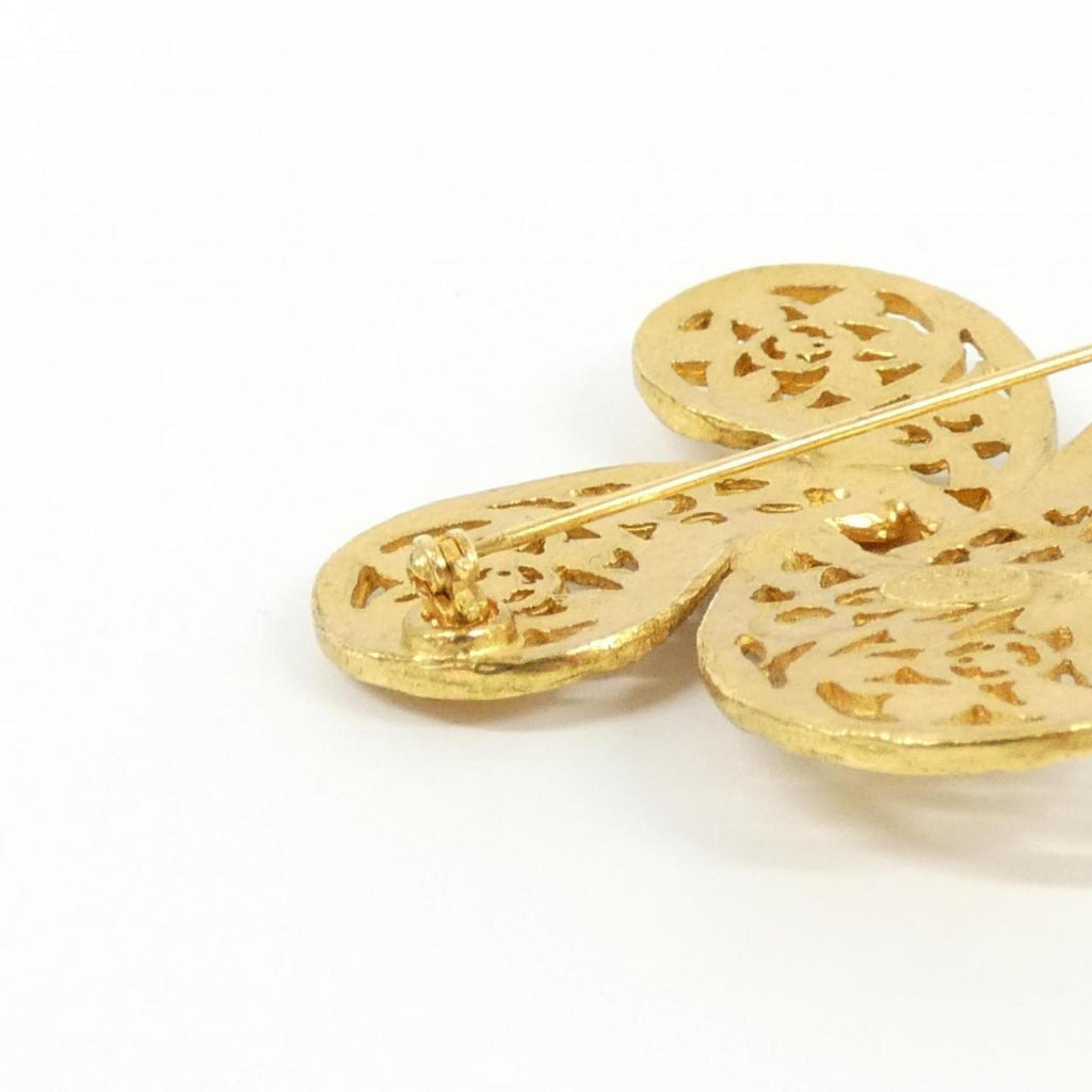 Brooch Gold-Tone Metal