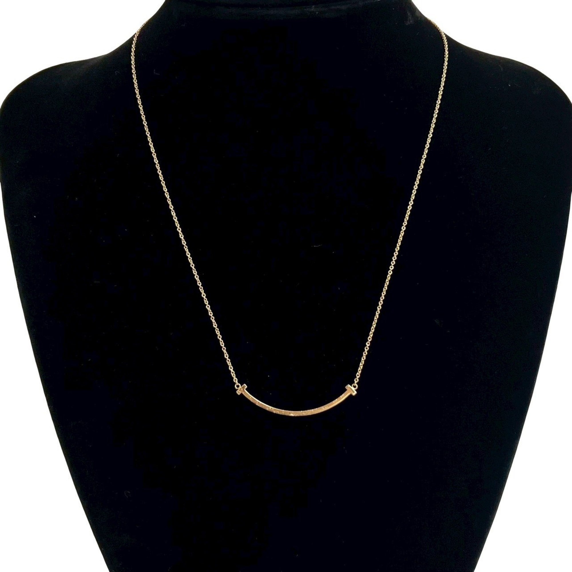 T Smile Pendant Necklace
