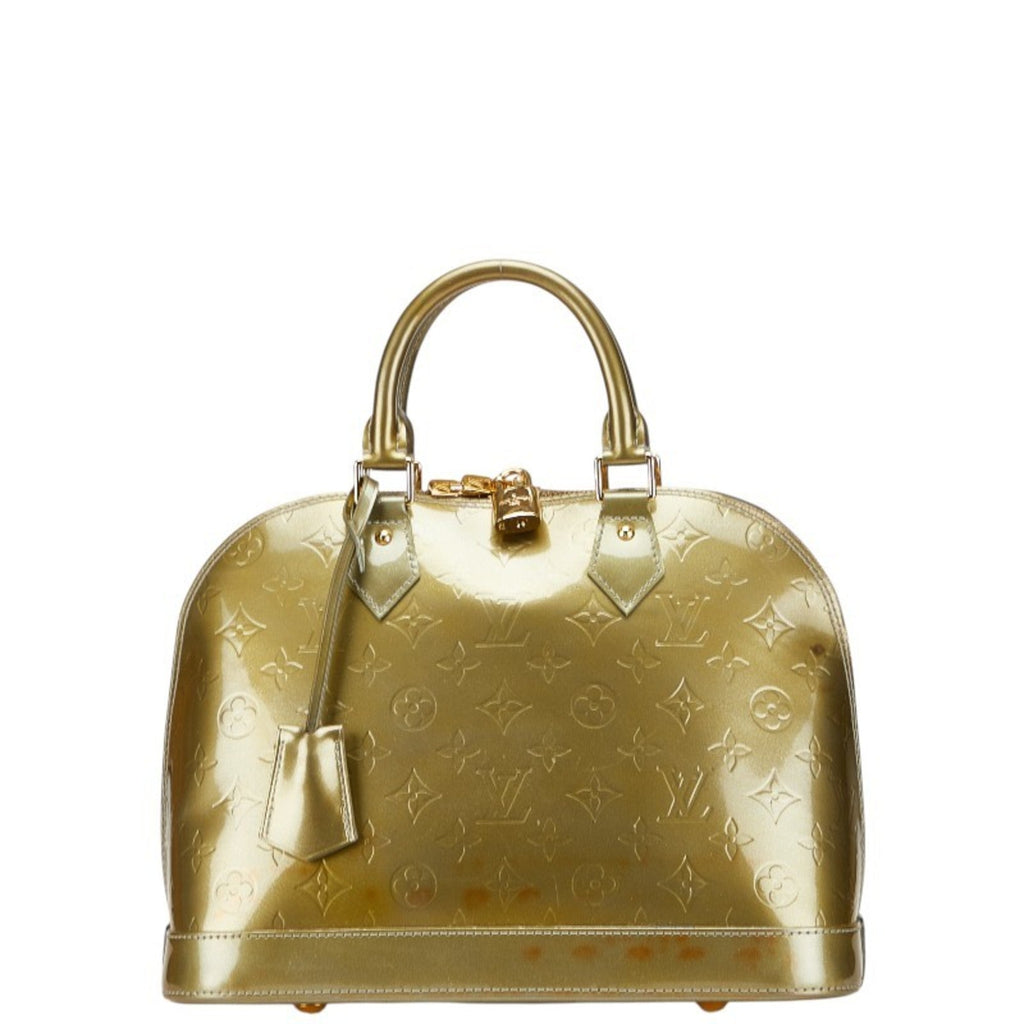 Alma Handbag Monogram Vernis PM