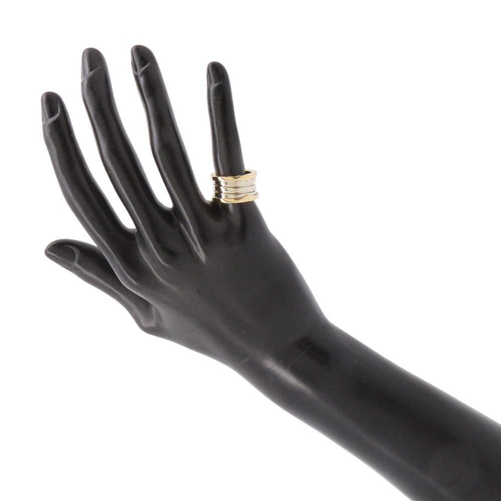 B.Zero1 Three Band Ring 18K Yellow Gold and 18K White Gold