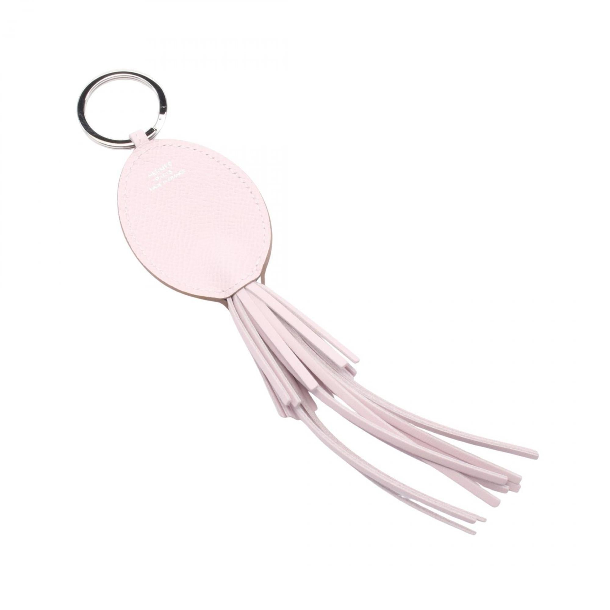 Charm Agneau Milo and Epsom Leather Pink Handbag Charm