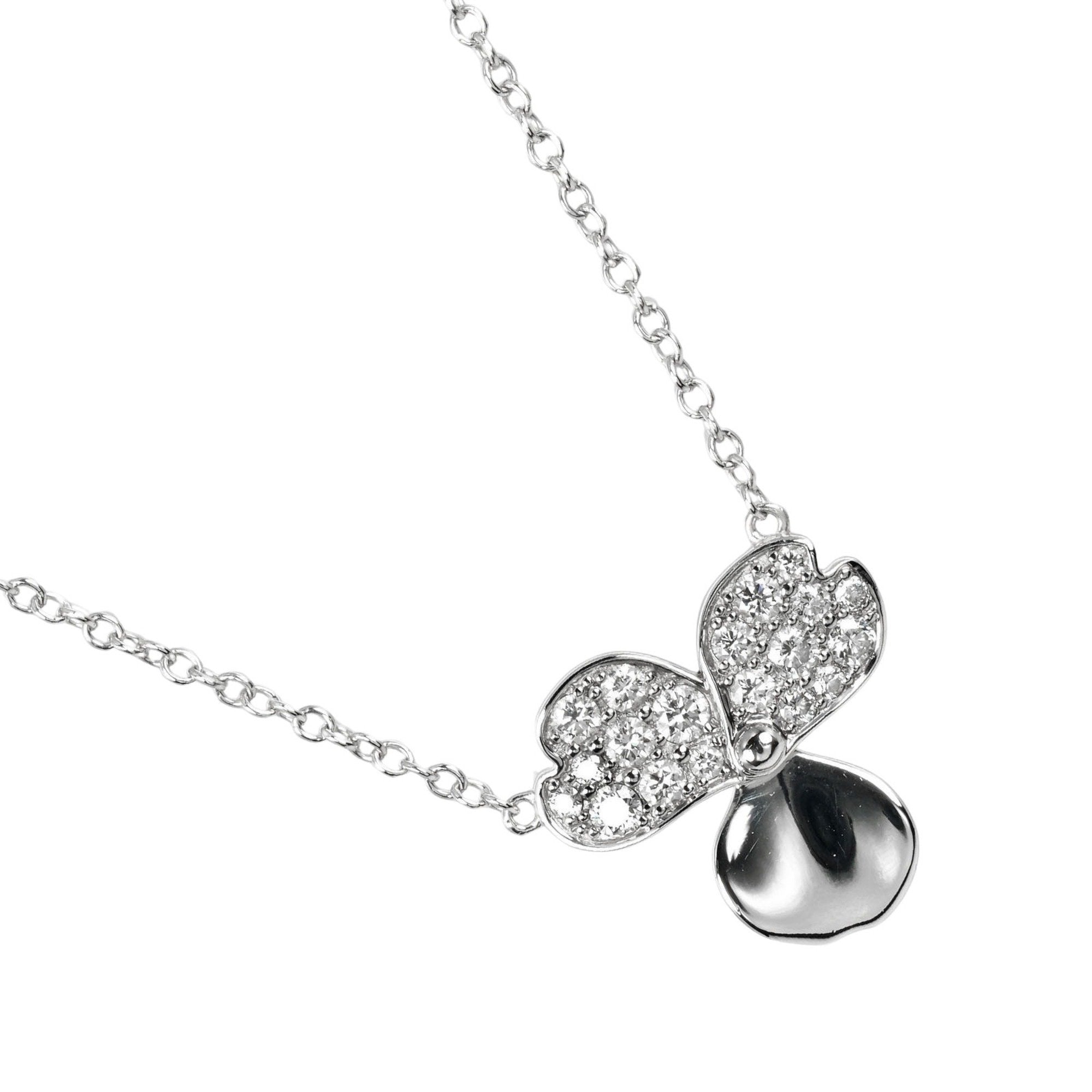 Pendant Necklace Platinum with Diamond