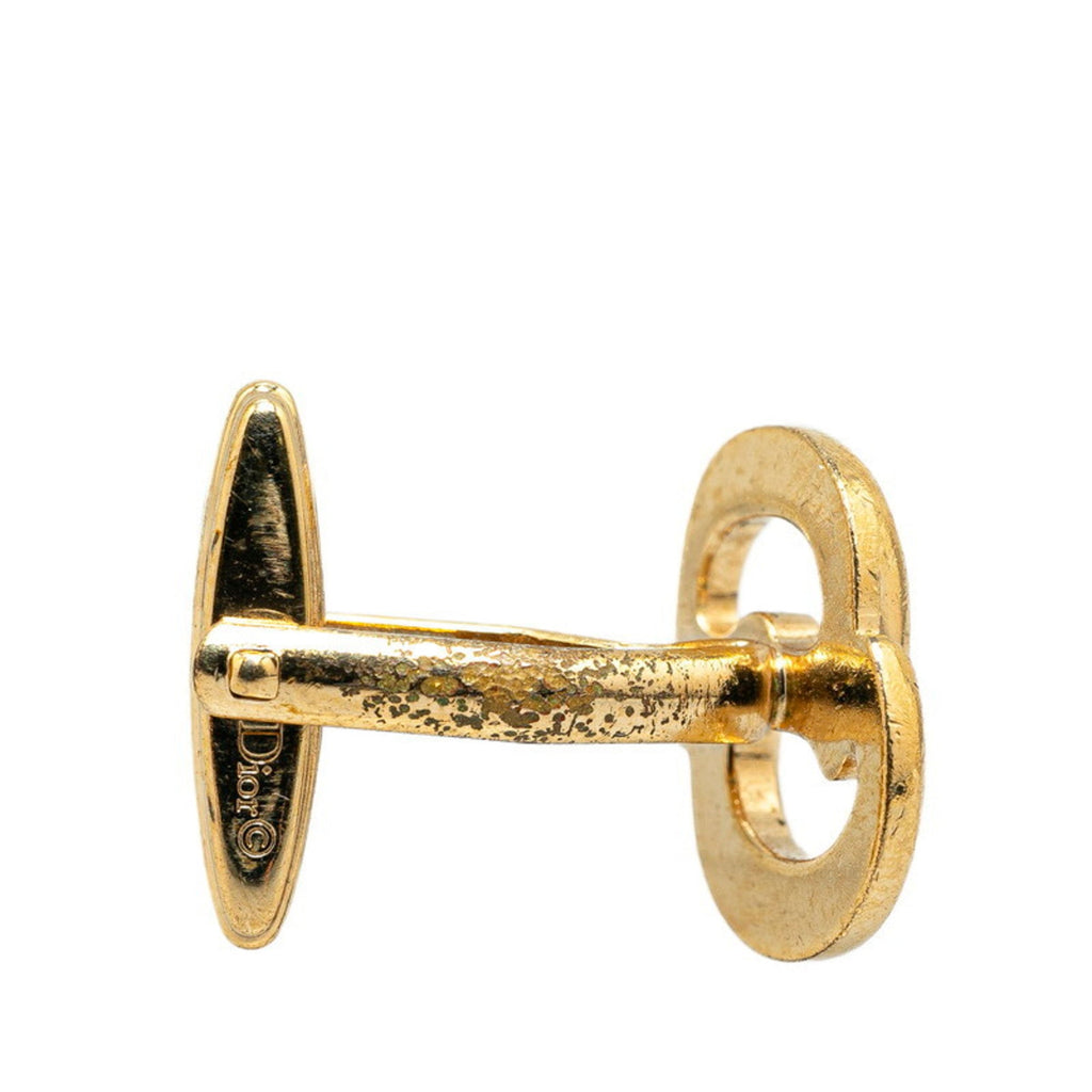 CD Cufflinks Black and Gold Bracelet