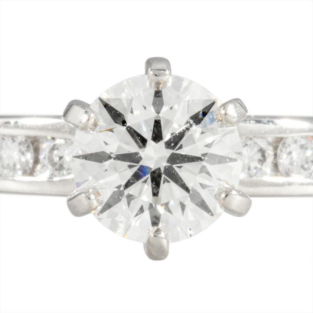 Engagement Ring Platinum with Diamond