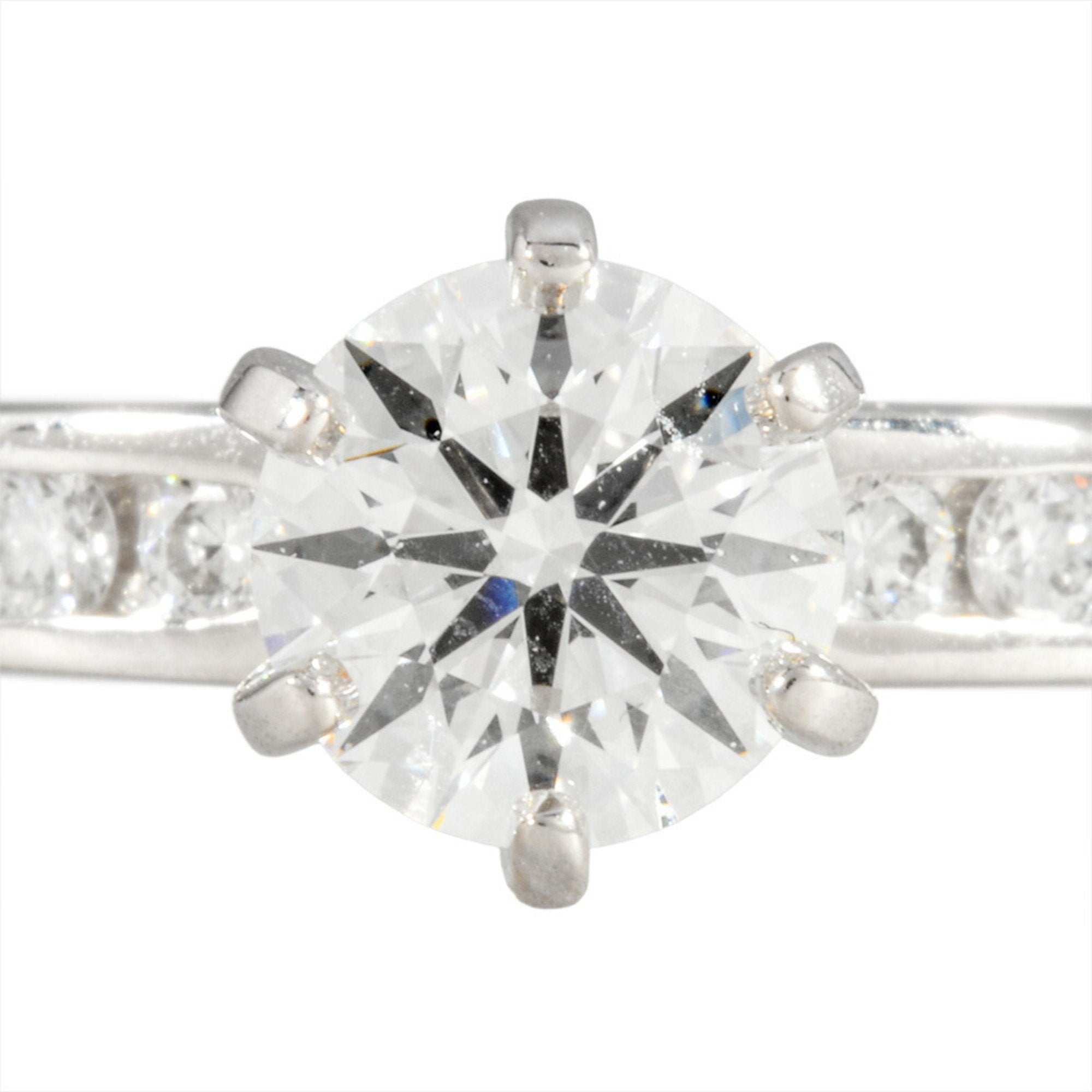 Engagement Ring Platinum with Diamond