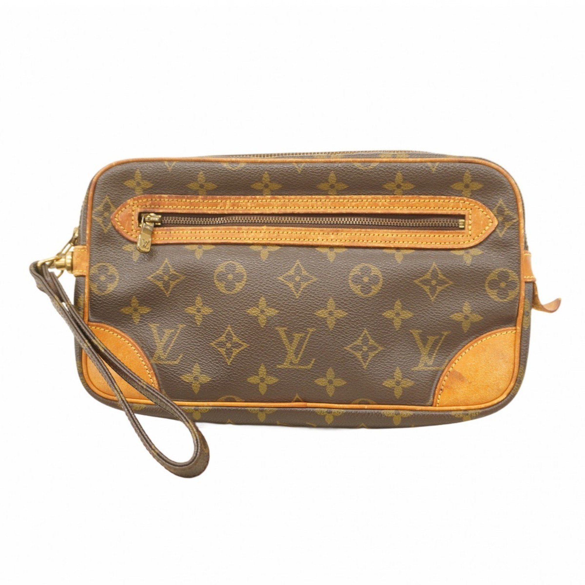 Marly Dragonne Clutch Monogram Canvas GM