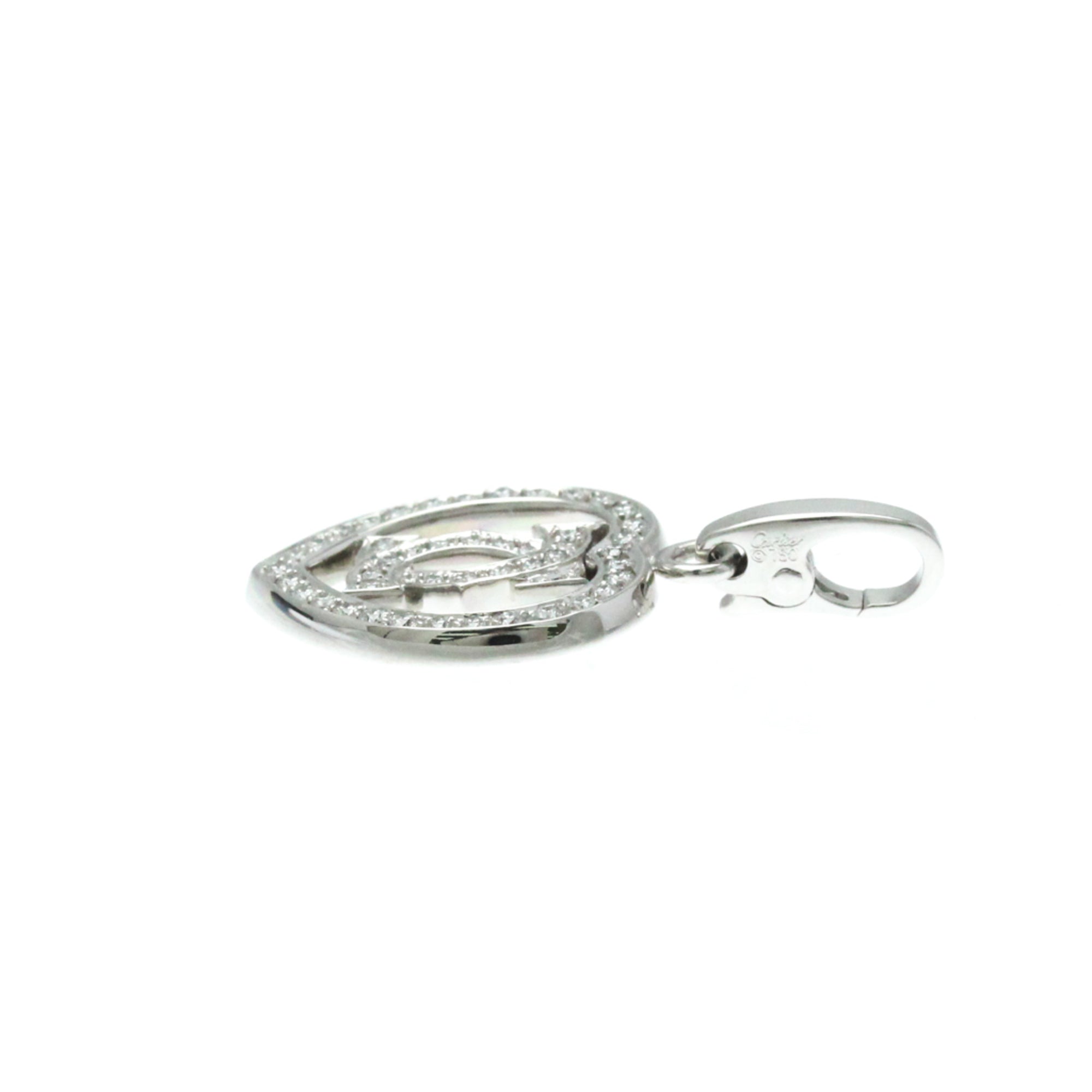 C de Cartier Necklace Sterling Silver and 18K White Gold