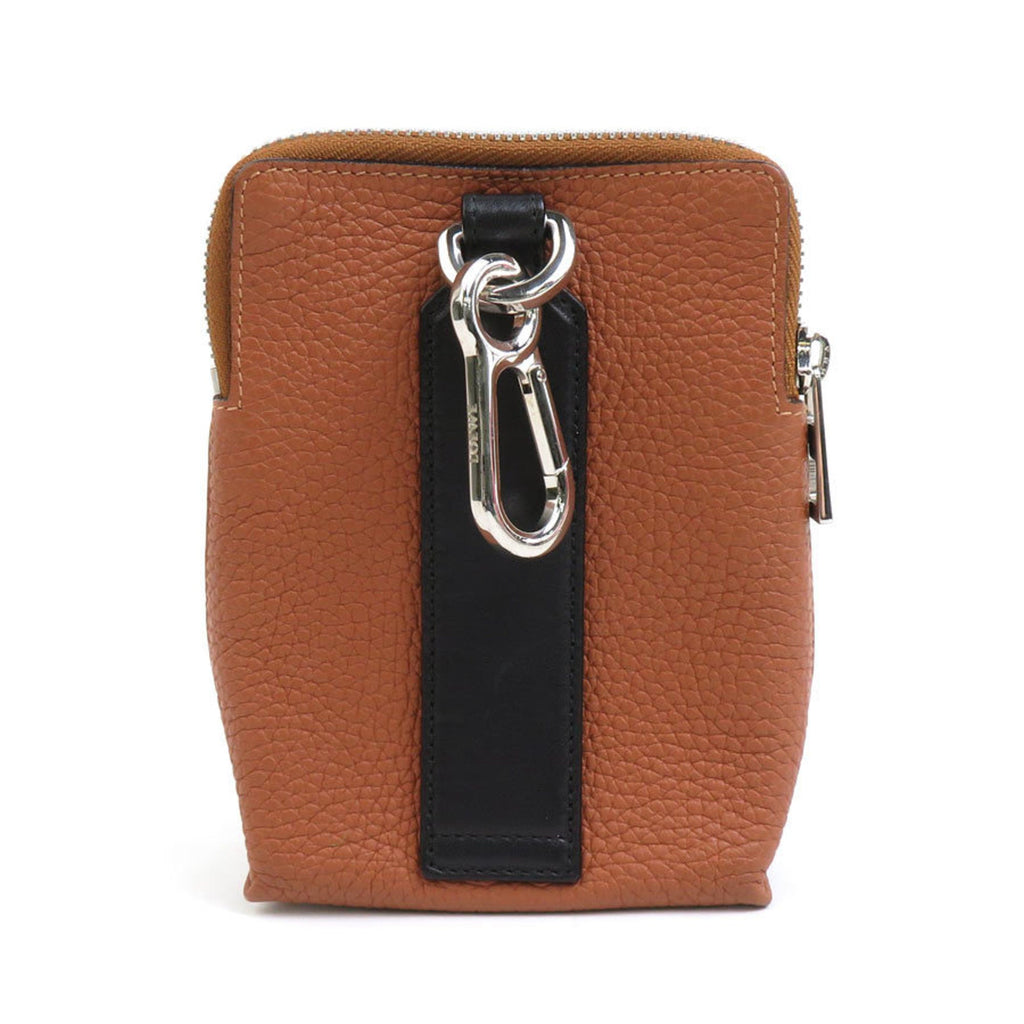Vertical T Pocket Body Bag Leather