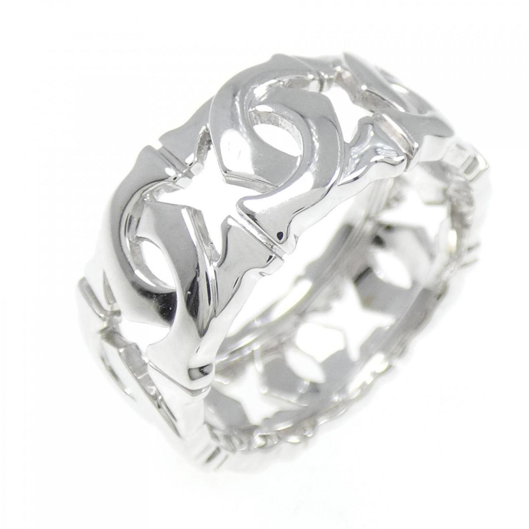 Entrelacé Ring 18K White Gold Small
