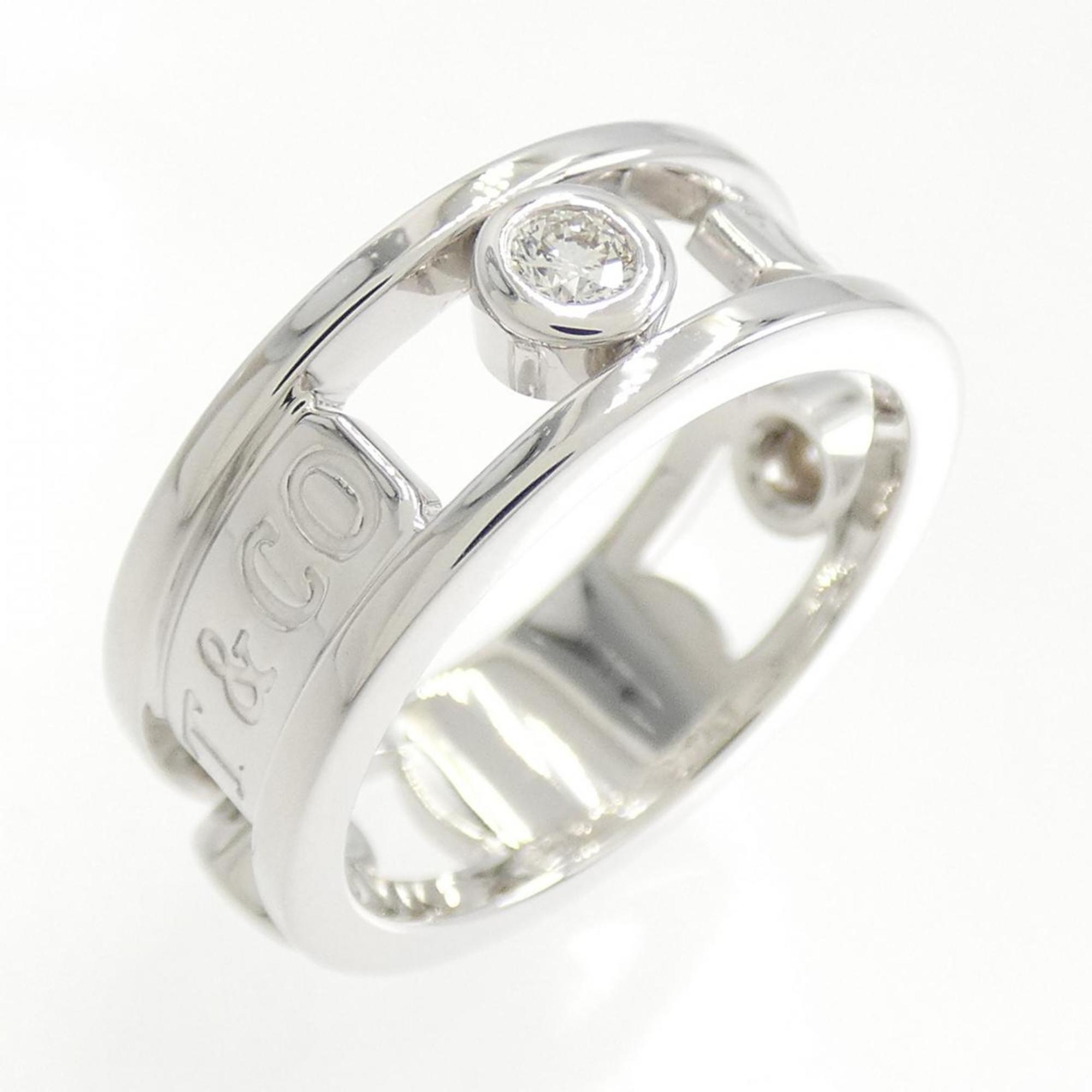 1837 Element Ring 18K White Gold with Diamond