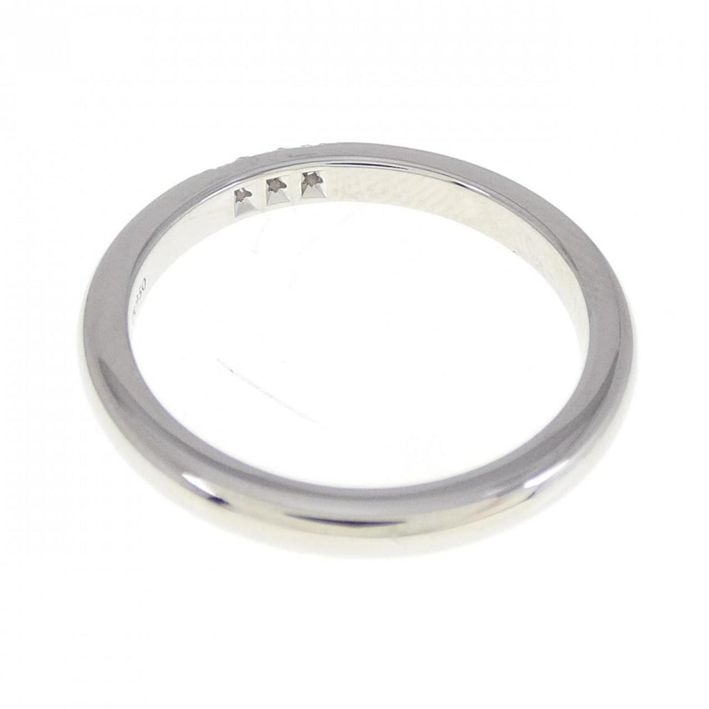 Band Ring Platinum with Diamond