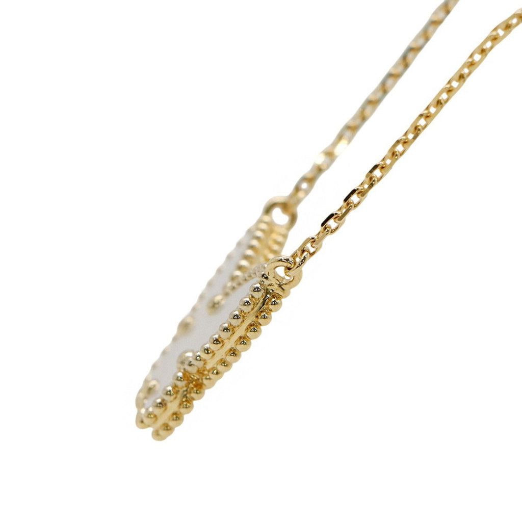 Alhambra Pendant Necklace 18K Yellow Gold and Mother of Pearl