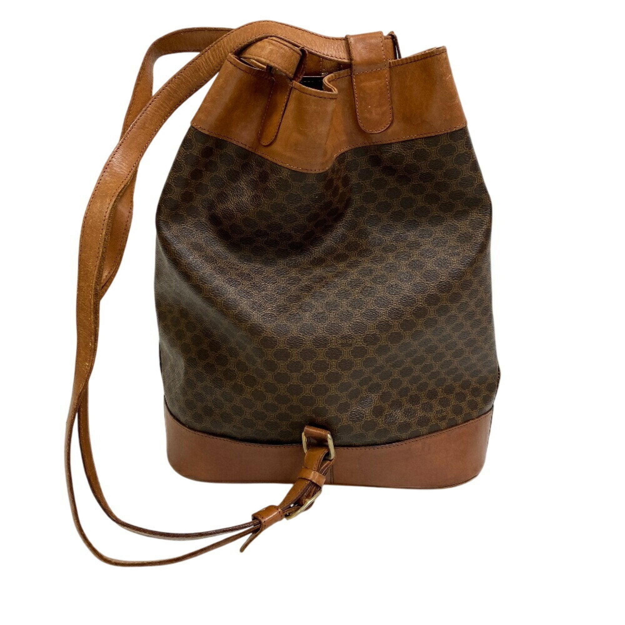 Vintage Duffle Bag Macadam Coated Canvas Large