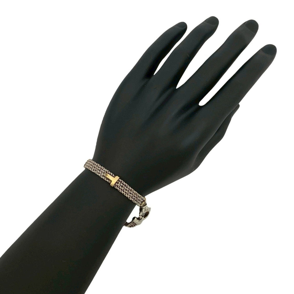 Bracelet 18K Gold and Sterling Silver